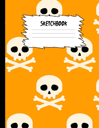 Sure, a skeleton looks sort of creepy, but without it, you'd be little more than a pile of jelly. Sketchbook Halloween Sketch Book For Kids Large Drawing Paper With 80 Pages 8 5 X 11 For Sketching To Draw For Boys Girls With A Skeleton Skull Orange Cover Publishing Creepz