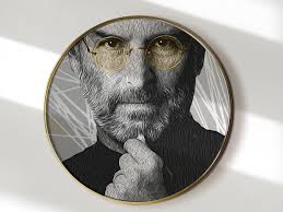 Steve Jobs Digital Art Frame