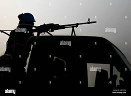 Bangladesh Army soldiers in vehicles return to their encampment after a  rehearsal for a demonstration as part of Exercise Shanti Doot 4 in  Bangladesh. Shanti Doot 4 is a multinational United Nations