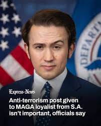 In a turnabout, the Trump administration is dismissing as “insignificant” a  federal counter-terrorism office led by a Trump loyalist from San Antonio  with no known background in the field.⁠ https://bit.ly/4kJNq59