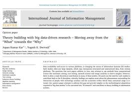 Theory Building With Big Data Driven Research Tech Talk In 2020 Data Driven Big Data Content Analysis