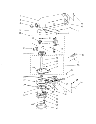 kitchenaid ksm90ww0 stand mixer parts