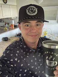 Legendary aviation coffee company hat