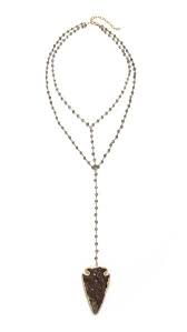 Heather Hawkins Arrowhead Double Y Necklace Jewelry Junkie Jewelry Jewelry Bags