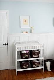 Chair rails are the unsung heroes of home decor. Dreamy Sophisticated Nursery On To Baby Light Pink Bedrooms Nursery Chair Blue Wall Colors