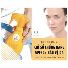 Kem Chống Nắng Bioderma 400ml Photoderm MAX SPF 50+ Dạng Xịt