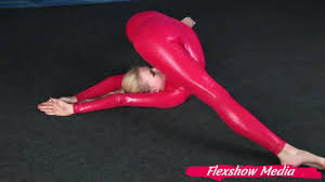 Real flexible skinny teen gymnast - MegaPornX's hottest nude gymnast