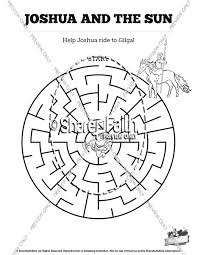 Coloring pages / christianity bible / joshua. Joshua And The Sun Sunday School Lesson Joshua 10 1 15 Joshua 10 Sun Stand Still Bible Word Search Puzzles