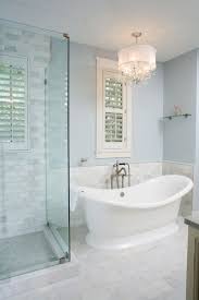 Love The Tile Half Wall Around The Tub Master Bathroom Bathroom Remodel Master Bathroom Design Bathrooms Remodel