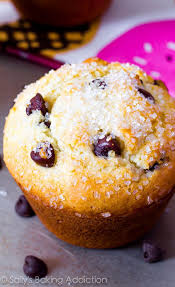 Bakery Style Chocolate Chip Muffins Recipe On Yummly Yummly Recipe Chocolate Chip Muffin Recipe Chocolate Chip Muffins Bakery Style Muffins