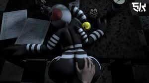 Puppet getting fuck in the security office