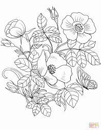 You are able to print your spring flowers coloring page with the help of the print button on the right or at the bottom of the image, or download it. Flower Printable Coloring Pages Unique Spring Flowers Coloring Page In 2020 Spring Coloring Sheets Spring Coloring Pages Flower Coloring Sheets