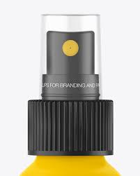 You can switch the opaque cap on or off the spray is prepared so as to allow for an easy change of color Matte Spray Bottle Mockup In Bottle Mockups On Yellow Images Object Mockups