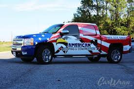 Check out our brand new kenworth t680! Patriotic Wrap For American Roofing Construction Car Wrap City