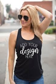 Next Level 1533 Mock Up Black Tank Mock Up Tank Top Model Mock Up Next Level Tank Model Shirt Mock Up Shirt Model Mockup Nl15 Model Trending Outfits Women