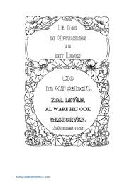 Bij elk vakje staat een nummer vermeld dat correspondeert met een kleur. Kinderpagina Gereformeerde Gemeente Kampen