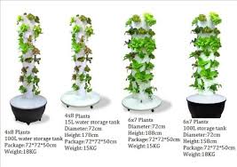China High Quality Vertical Tower Garden Aeroponics System China Hydroponic Garden Tower Hydroponics Tower Planter