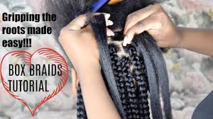 Wondering how to braid hair when you are at home? How To Grip The Roots Box Braids Detailed Step By Step Tutorial For Beginners Youtube