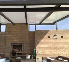 Pergolas, domos, palapas y estructuras. Terrazas Techadas Con Policarbonato Novocom Top