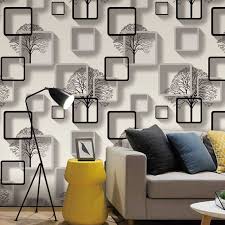 30 unexpected wallpaper ideas for every room. White Purple Blue Modern 3d Wallpaper For Living Room Halalcitymart