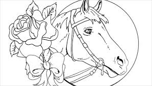 Gallery of horse head coloring pages. Horses Coloring Pages Picture Whitesbelfast Com