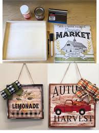 Reversible Summer And Fall Sign In 2020 Calendar Craft Diy Vintage Decor Diy Calendar