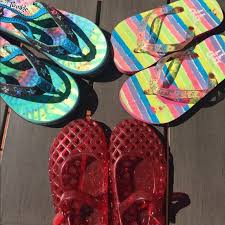 Skechers Shoes Girls Jelly Light Up Flip Flops 3pr Poshmark