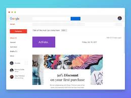 Gmail Newsletter Mockup Mockuplove In 2020 Mockup Newsletter Templates Freebie