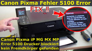 Canon pixma mg5200 driver installation. Canon Pixma Fehler 5100 Error Beheben Fix Indexband Reinigen Youtube