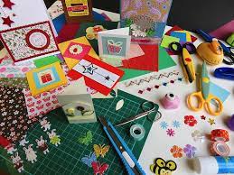 Now, make it form into a basket shape and then make holes in the corners of the cards. Craft Paper Craft Card Making Handcraft Card Handicrafts Arts High Angle View Piqsels