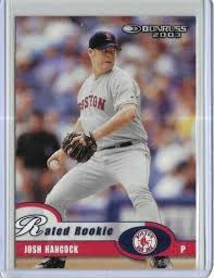 2003 Donruss #42 Josh Hancock Boston Red Sox Rated Rookie