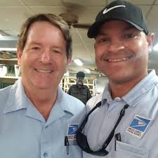 In the left Ralph Boatman 25 yrs Air Forces and 25 yrs USPS 💪🏾💪🏾. In  the right Dennis Williams 39 yrs.