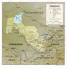 It is the region's smallest nation. Usbekistan Landkarten Ecoi Net