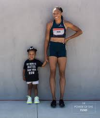 Felix is the only female track and field athlete to ever win six olympic gold medals. Athleta Gives Back To Mom Athletes With Allyson Felix News Industrie 1318302