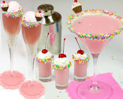 Video Cupcake Cocktails Mocktails Funfetti Martini Mimosa Shots The Lindsay Ann