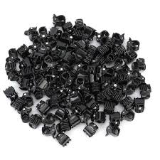 Eaone hair claw clips small 1.2 inch hair jaw clip claw hair clips clamps hair styling accessories for women girl thick hair, 30 pieces with box packaged (black and brown) 4.3 out of 5 stars. 100pcs Mini Hair Claw Clips Small Plastic Clamps Girls Kid Style Accessory Black For Sale Online Ebay