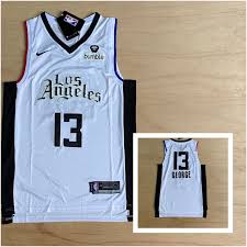 24 as a tribute to kobe bryant seems only natural to anybody stepping into professional at a time when bryant. Paul George Los Angeles Clippers Nba Nike Jersey Oem Shopee Philippines