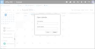 Add A Shared Calendar To Outlook On The Web Tutorial