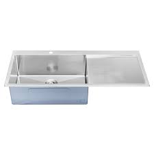 Check spelling or type a new query. Bai 1233 Handmade 48 Inch Top Mount Single Bowl With Drainboard 16 Gauge Stainless Steel Kitchen Sink Megabai