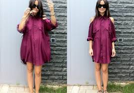 Before after men s shirt into an off the shoulder dress. Diy Cut Out Shoulder Shirt Collective Gen