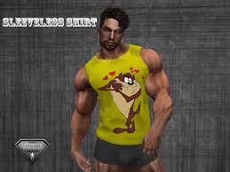 Second Life Marketplace Sleeveless Shirt Yellow Devil How to smite the yellow devil. second life marketplace
