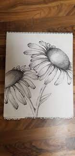 daisy drawing daisy drawing flower drawing sketchbook ideas inspiration