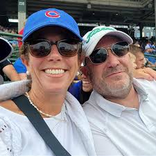 There's nothing like watching the @Cubs with our #InvescoQQQ family! ⚾  Chicago employees enjoyed a fun night at Wrigley Field to celebrate our  partnership as the Proud ETF Partner of the Chicago