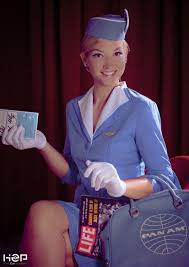Pin By Nicole Newell All Things Funny On Funny Friday Memes Stewardess Costume Pan Am Flight Attendant