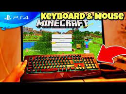 Minecraft Ps4 Bedrock Edition How To Use Keyboard Mouse Minecraft Ps4 2 01 Update Bedrock Youtube