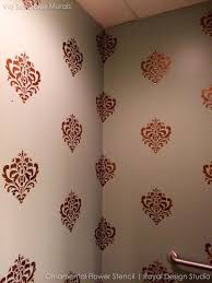 Ornamental Flower Wall Stencil Flower Wall Stencil Flower Wall Stencils Wall
