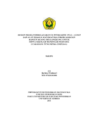 Untuk cd pembelajaran yang dibuat untuk anak sd a. Desain Media Pembelajaran Cd Interaktif Full Audio Dan Alat Peraga Matematika Pokok Bahasan Bangun Ruang Sisi Lengkung Untuk Siswa Sekolah Menengah Pertama Luar Biasa Tunanetra Smplb A