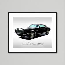 Image result for Tuxedo Black 1968 Camaro