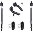 Amazon.com: Detroit Axle - Front 6pc Tie Rods Kit for 04-13 Mazda ...