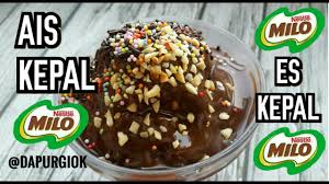 Setelah itu taburkan topping sesuai selera. Sekali Lihat Bisa Langsung Jualan Resep Dan Cara Buat Es Kepal Milo Viral Ais Kepal Milo Youtube